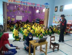 TK ABA Kenaji dan LPB PDM SLeman Kenalkan Pemahaman Kebencanaan Sejak Dini