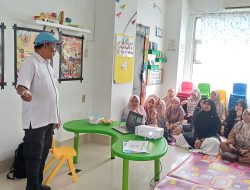 Mengingat Pelindungan Anak, Kiddos English School Gelar Sosialisasi Kebencanaan Gempa Bumi 