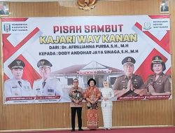 Pisah Sambut Kajari Way Kanan: Dr. Afrillianna Purba Dihandover kepada Dody Andohar Jaya Sinaga di Gedung Pusiban