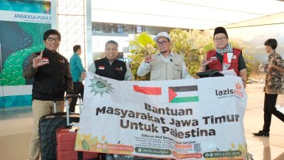 POROZ Berangkatkan Tim Kemanusiaan ke Palestina, Lazismu Ikut Ambil Bagian