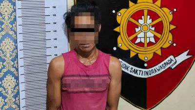 TS alias Dona Ditangkap Tekab 308 Polres Way Kanan Usai Mencuri di Sekolah