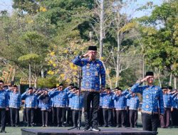Pemkab Way Kanan Gelar Apel Bulanan Bupati Sampaikan Amanat Penting