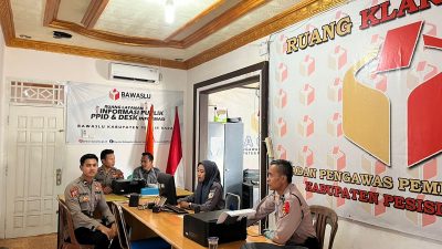 Polres Pesisir Barat Perketat Pengamanan di Kantor Bawaslu Demi Kelancaran Pilkada 2024