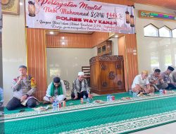 Polres Way Kanan Gelar Maulid Nabi: Refleksi Akhlak Rasulullah Jelang Pemilukada 2024