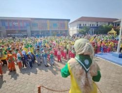 6.000 Anak PAUD Aisyiyah Meriahkan Senam Massal dan Montase di SMK Muhammadiyah Bligo