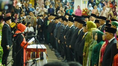 Wabup Ali Rahman Hadiri Pelantikan Anggota DPRD Provinsi Lampung Periode 2024-2029