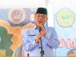 Wabup Ali Rahman Hadiri Pengajian Maulid Nabi dan Lepas Calon Jama’ah Umroh
