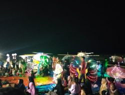 Festival Layang-layang Hiasi Langit Persawahan Pisang Indah