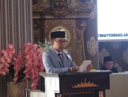 Bupati Adipati Hadiri Pelantikan Pimpinan DPRD Kabupaten Way Kanan