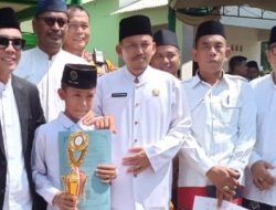Peringatan HSN, Bupati Adipati Beri Hadiah Umroh Kepada Santri