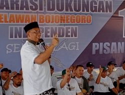 Deklarasi Pasangan Basri – Chusnul, Paguyuban Bojonegoro Siap Menangkan Paslon 01 