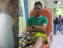 Patah Lutut Akibat Terjatuh Saat Bekerja Sebagai Buruh Bangunan, Warga Aceh Dipulangkan Dari Malaysia