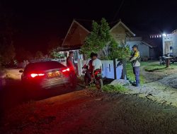 Patroli KRYD Polsek Baradatu Tingkatkan Keamanan Masyarakat Malam Hari