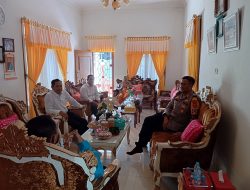 Silaturahmi Kapolres Way Kanan dengan Tokoh Adat Demi Pemilu Damai