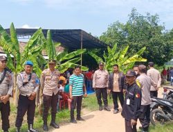 Polres Way Kanan Amankan Kampanye Dialogis Paslon Bupati Nomor Urut 01 dalam Pilkada Serentak 2024