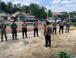 Pengamanan Ketat Polres Way Kanan di Kampanye Dialogis Paslon 02 Pilkada 2024