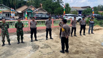 Pengamanan Ketat Polres Way Kanan di Kampanye Dialogis Paslon 02 Pilkada 2024