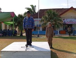 Camat Way Tuba Pimpin Upacara Peringatan Hari Sumpah Pemuda (HSP) Ke-96  Tahun 2024