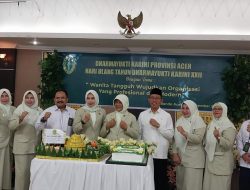 HUT DYK Aceh dimeriahi dengan Lomba Pidato, Lomba merangkai Bunga dan Bazar