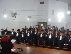 KPT BNA Ambil Sumpah 16 orang Advokat