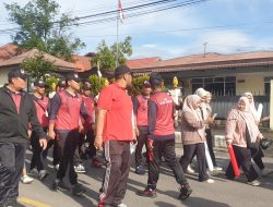 Wakil Ketua DPR Aceh Tengah Hamdan, Hadiri Jalan Santai Sosialisasi Pilkada Serentak 2024
