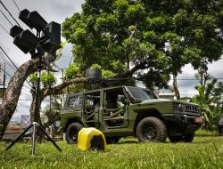 Produk Pertahanan Anti Drone PT Pindad Dukung Pengamanan Kabinet Merah Putih di Magelang
