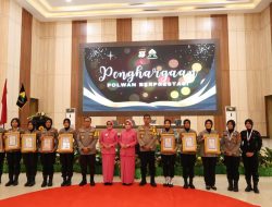 704 Polwan Polda Lampung Dituntut Jadi Polisi Ideal dan Beradap