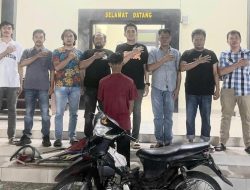 Beraksi Saat Salat Subuh, Pelaku Curanmor di Masjid At-Taqwa Berhasil Ditangkap Polsek Pulau Panggung