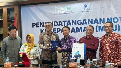 Zurich Syariah dan PP Muhammadiyah Teken MoU, Perkuat Pemberdayaan Sosial dan Edukasi Ekonomi Syariah di Indonesia