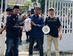 Aliansi Mahasiswa dan Rakyat Gelar Aksi Kritik KPU dan Bawaslu Subang atas Pilkada 2024
