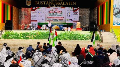 ARA-BP Gelar Fun Walk for Palestine di Banda Aceh: Langkah Solidaritas untuk Bebaskan Palestina