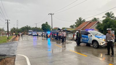 Operasi Lilin Krakatau 2024: Polres Way Kanan Siaga Amankan Jalinsum Selama Nataru