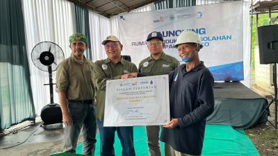 Launching Rumah Produksi Pengolahan Sampah Mardiko oleh MPM PP Muhammadiyah di TPA Piyungan