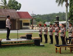 Polres Way Kanan Lantik Pejabat Baru: Siap Tingkatkan Pelayanan Masyarakat