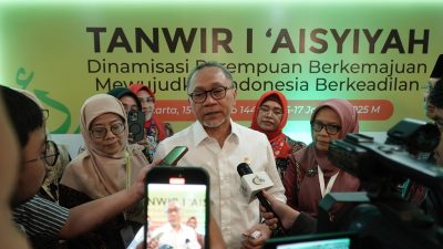 Zulkifli Hasan Tekankan Pentingnya Swasembada Pangan pada Sidang Tanwir I ‘Aisyiyah