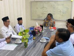 Audiensi dengan Kapolres, BAZNAS Way Kanan Sosialisasikan Program Zakat