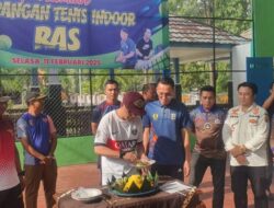 Bupati Way Kanan Resmikan Indoor Tenis RAS, Dorong Prestasi Atlet Daerah