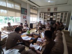 Pj. Sekda Way Kanan Pimpin Rapat Persiapan Bantuan bagi Korban Banjir
