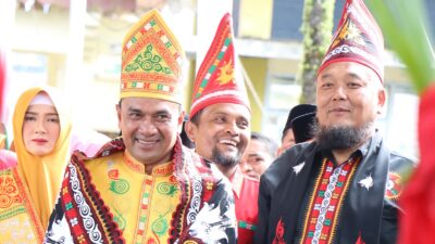 Wakil Ketua DPR Aceh Tengah Hamda Saksikan Prosesi Adat Gayo Munik Ni Reje Bupati – Wakil Bupati
