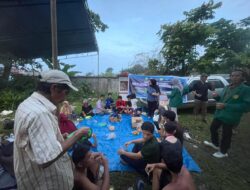 Tiga Hari Bakti Sosial, KMFH UMRI Berikan Bantuan untuk Korban Banjir Pekanbaru