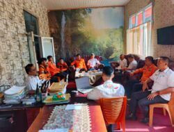 Dinas Kominfo Way Kanan Sosialisasikan Pemanfaatan Internet dan UU ITE kepada BPBD