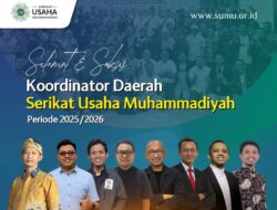 SUMU Lantik 8 Korda Baru: Perkuat Gerakan Ekonomi Umat Berbasis Kemandirian dan Nilai Islam