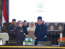 DPRD Way Kanan Gelar Paripurna, Bupati Sampaikan Raperda Pertanggungjawaban APBD 2024 dengan Opini WTP ke-15