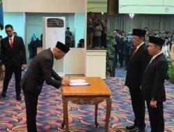 Marindo Kurniawan Dilantik sebagai Sekda Termuda Lampung, Gubernur Mirza: “Tugas Dimulai Sekarang”