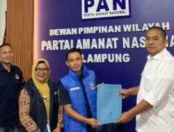M Iqbal Wahid Triyono Resmi Daftar Calon Ketua BM PAN Lampung, Siap Bertarung di Muswil 21 Juni