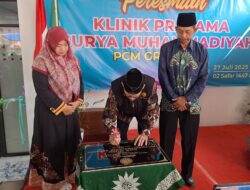 Muhammadiyah Resmikan Klinik Suryamu, Amal Usaha Kesehatan Pertama di Kabupaten Batang