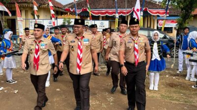 Hari Pramuka ke-64, Sekda Way Kanan Ajak Pelajar Rawat Kesatuan NKRI