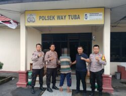 Anak di Bawah Umur Jadi Korban, Ayah Tiri di Way Tuba Dibekuk Polisi