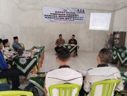 Mantapkan Program Kerja, PDPM Way Kanan Gelar Rakerda