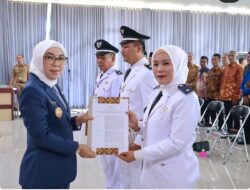 Pelantikan Kepala Kampung PAW dan Pj Cugah, Bupati Ayu: Jabatan Adalah Amanah